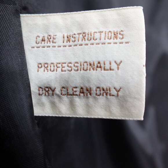 RZR Weather Wise Blazer Womens 5/6 Small 100% Wool Black Jacket Gold Demure - Picture 14 of 15